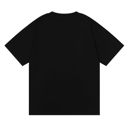 RHUDE Micro Logo Angel Letter Print T-Shirt RHUDE