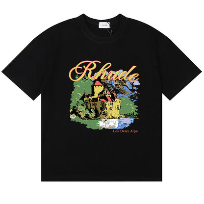 RHUDE Logo-Print Cotton T-Shirts RHUDE