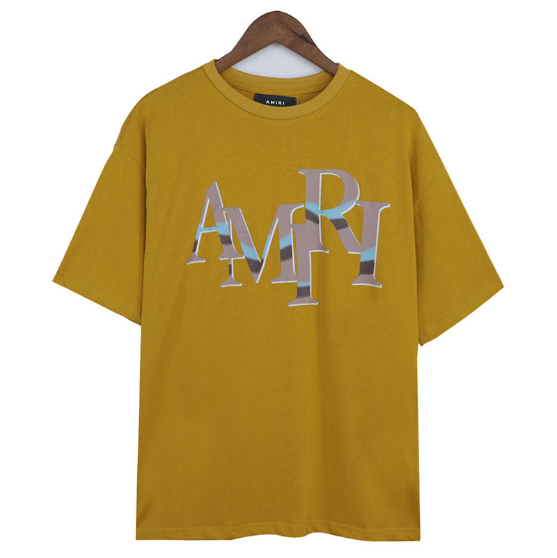 AMIRI Staggered Logo-Print Cotton-Jersey T-Shirts AMIRI