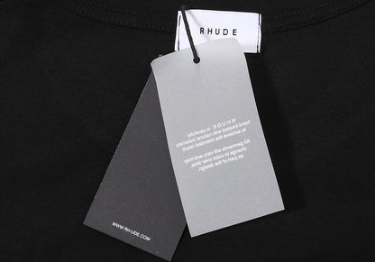 RHUDE Moroccan LOGO print T-Shirt RHUDE