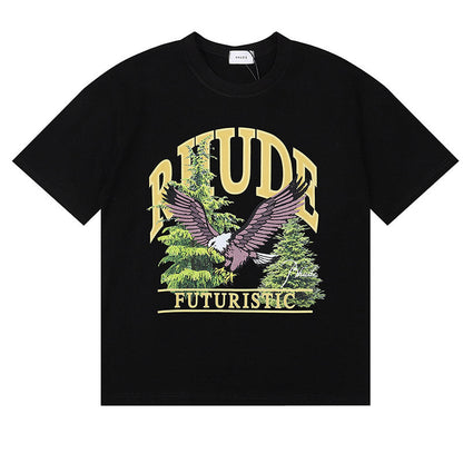 RHUDE Eagle lettering print T-Shirts RHUDE