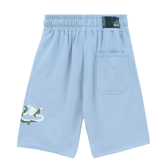 AMIRI Letter Logo Embroidery Shorts AMIRI