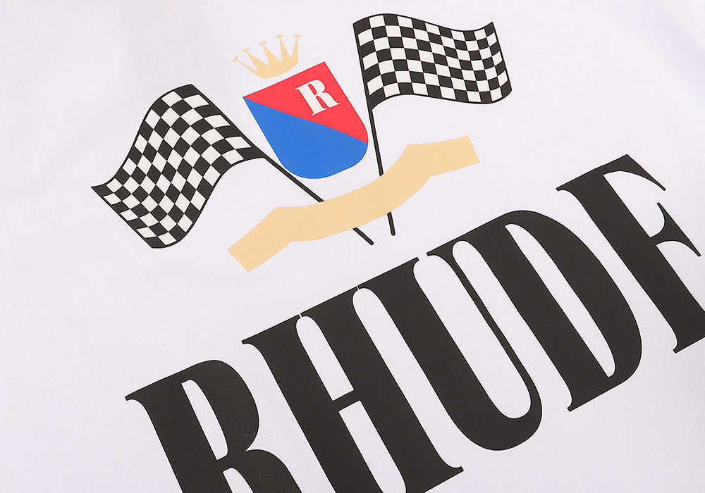 RHUDE RHUDE racing print T-Shirt RHUDE