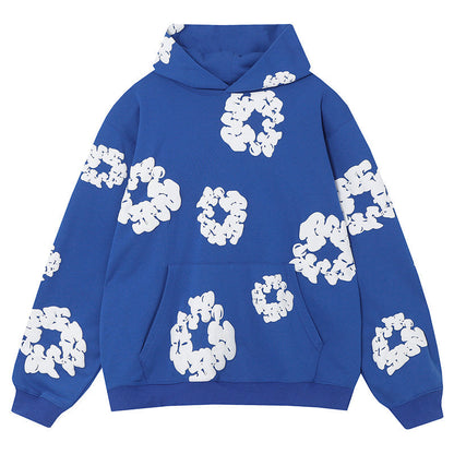Denim Tears The Cotton Wreath Hoodie Blue DENIM TEARS