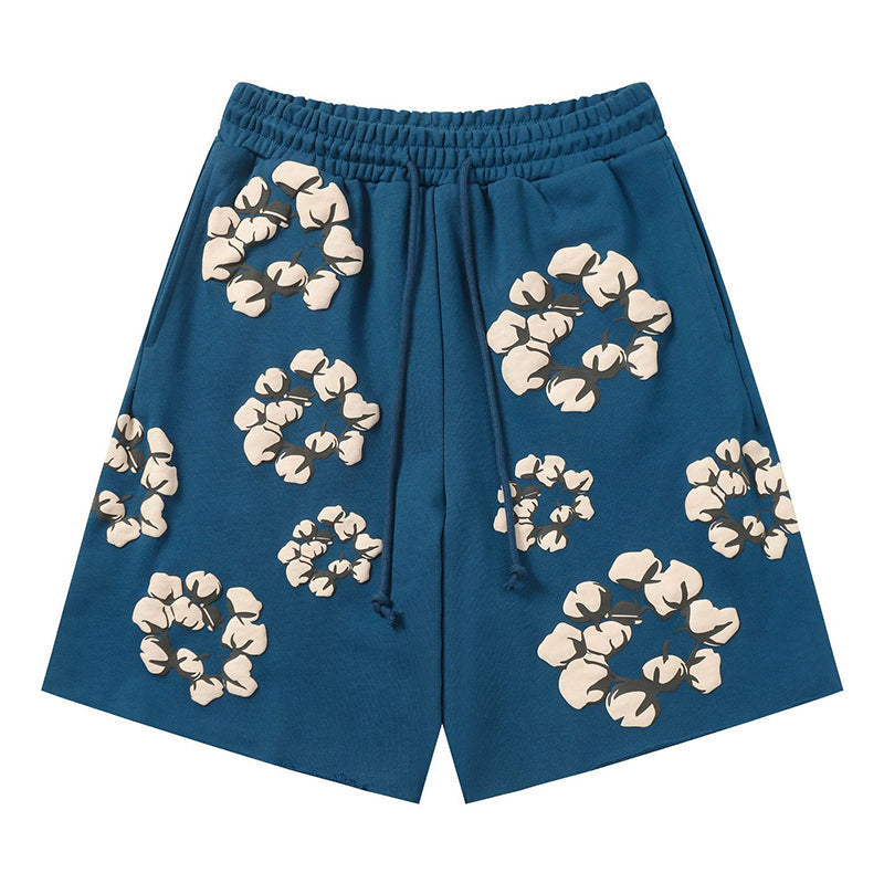 Denim Tears The Cotton Wreath Shorts DENIM TEARS