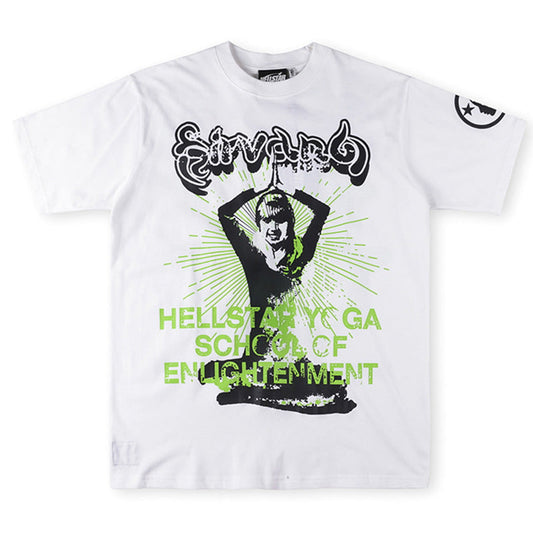 Hellstar print casual T-Shirt
