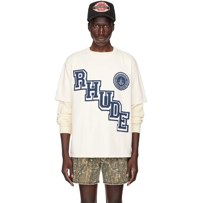 RHUDE Logo-Print Cotton T-Shirts RHUDE