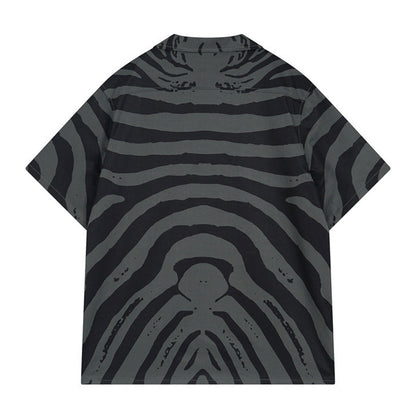 Rhude Zebra Silk Shirts RHUDE