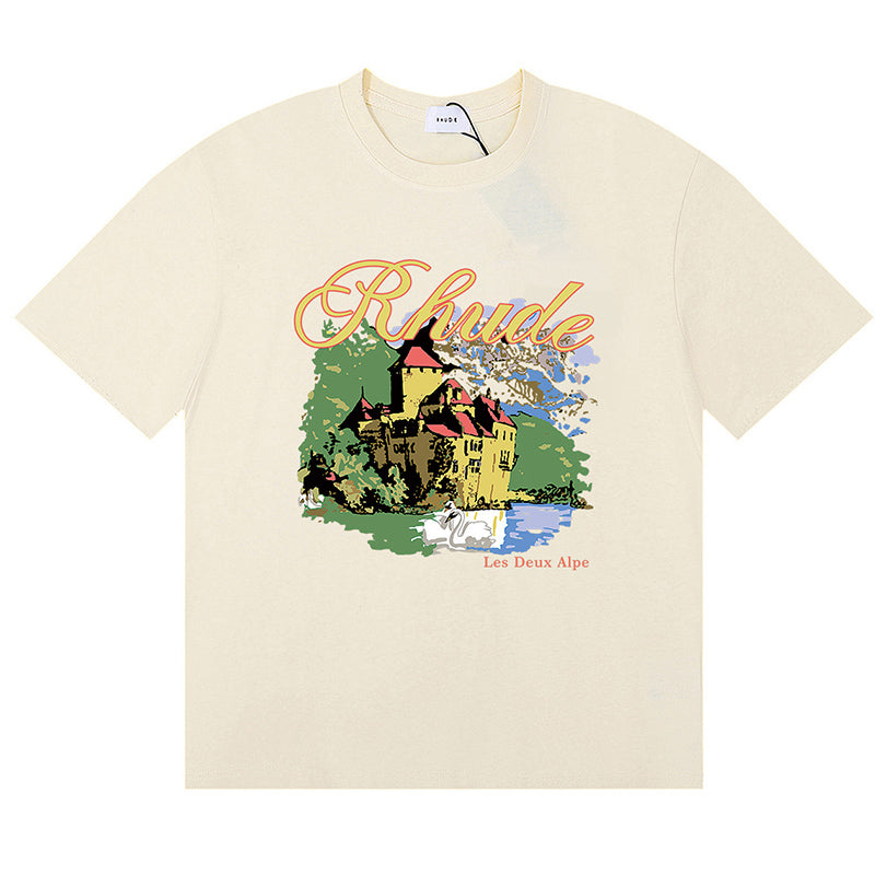 RHUDE Logo-Print Cotton T-Shirts RHUDE