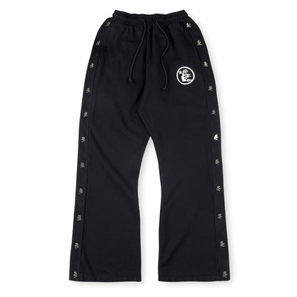 Hellstar Mirror Face Sweatpants Grey
