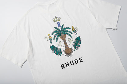 RHUDE logo-print T-Shirts RHUDE