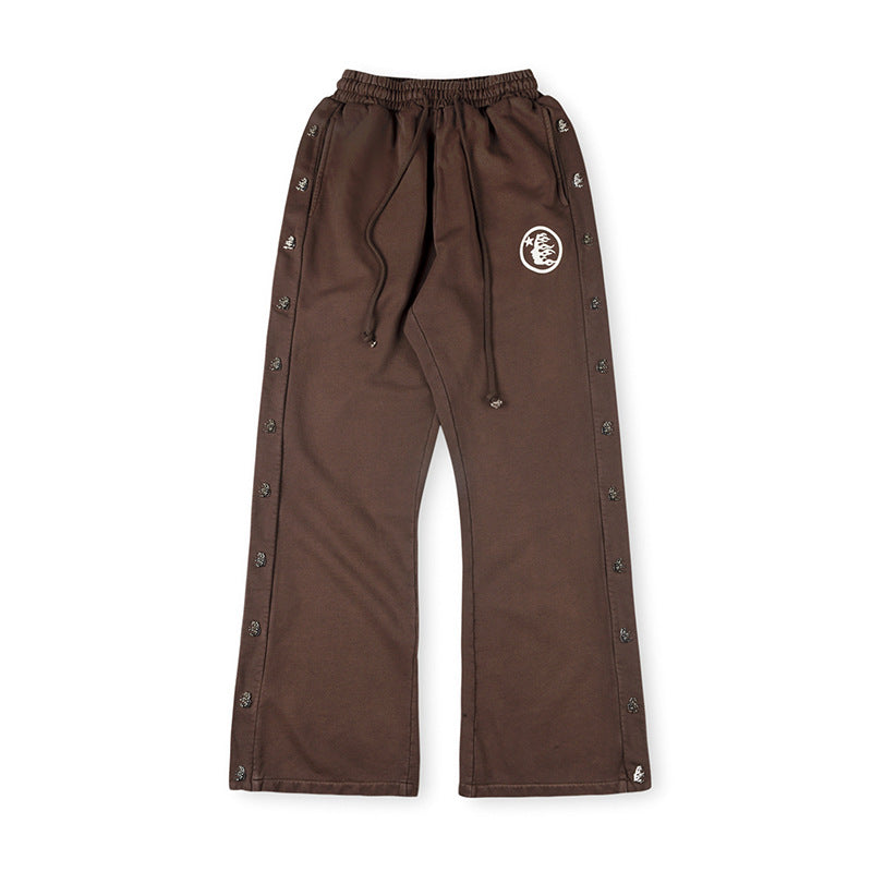 Hellstar Mirror Face Sweatpants Grey