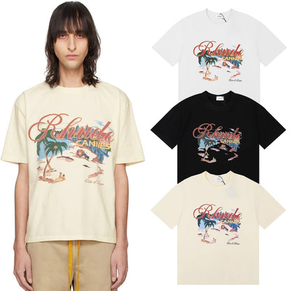 RHUDE Cannes Beach T-shirt RHUDE
