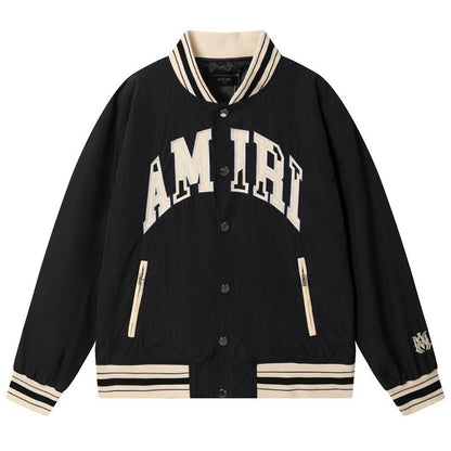 AMIRI Logo-Appliquéd Padded Shell Bomber Jacket AMIRI