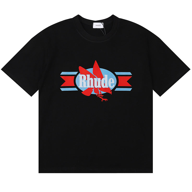 RHUDE Chevron Eagle cotton T-shirt RHUDE