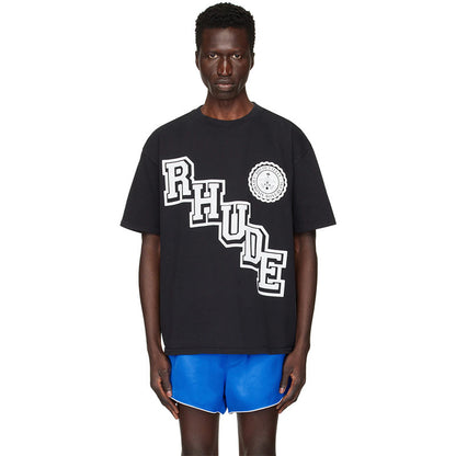 RHUDE Logo-Print Cotton T-Shirts RHUDE