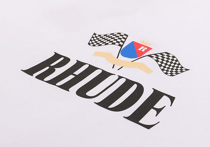 RHUDE RHUDE racing print T-Shirt RHUDE