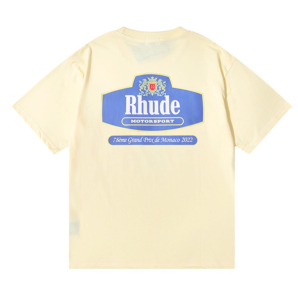 RHUDE T-Shirt Blue RHUDE