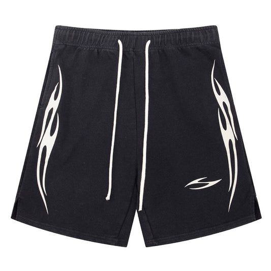 Hellstar Flame Printed Shorts
