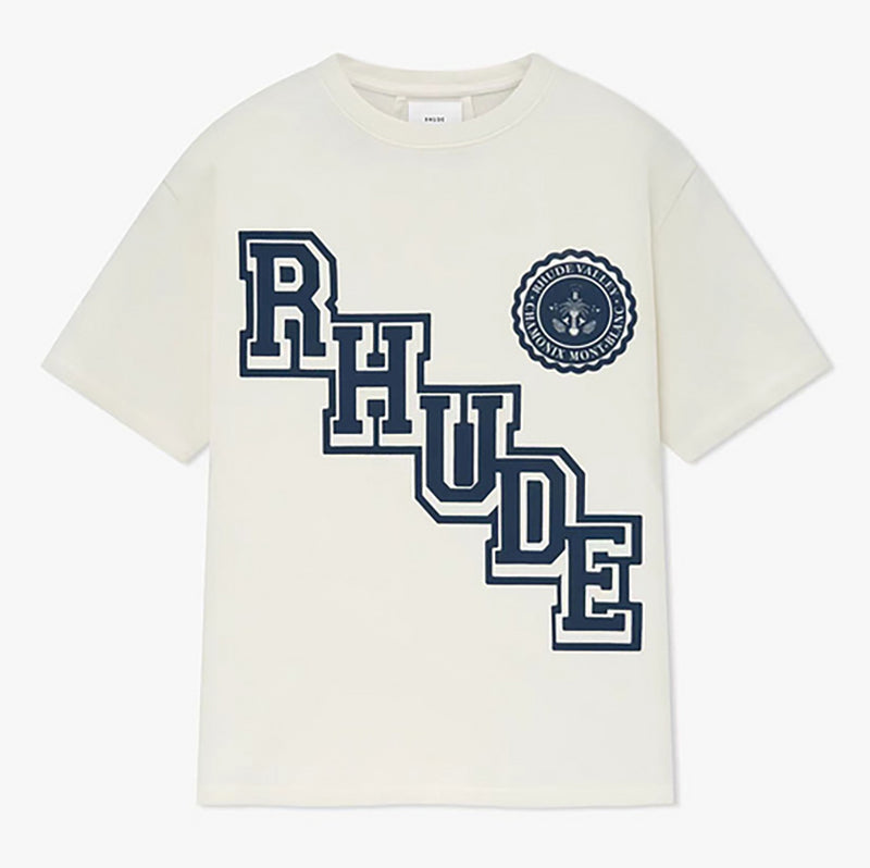 Rhude Collegiate Crest T-Shirt RHUDE
