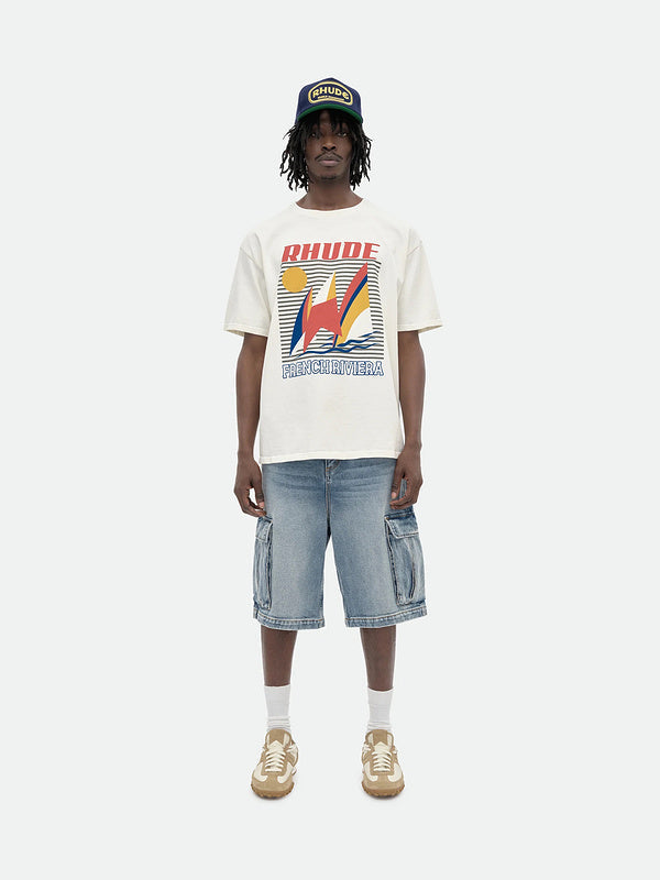 RHUDE Poster T-Shirt RHUDE