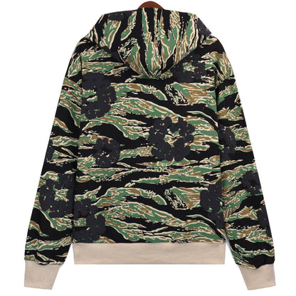 Denim Tears Cotton Wreath Camouflage Hoodie DENIM TEARS