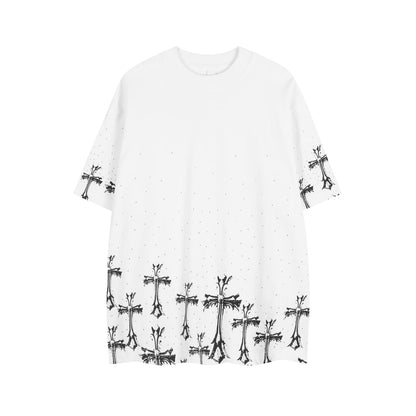 Chrome Hearts New T-shirts 9051 CH-Chrome Hearts