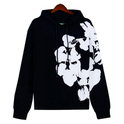 Denim Tears Kapok Flower Pattern Printed Hoodie DENIM TEARS